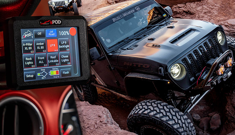 Jeep Power Management Solutions - 4x4 sPod